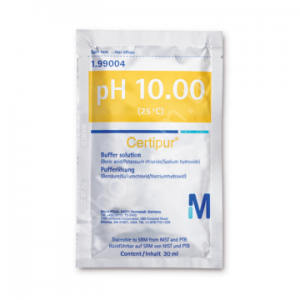 MERCK 199004 (boric acid / potassium chloride / sodium hydroxide), traceable to SRM from NIST and PTB pH 10.00 (25 ° C) Certipur® 30 x 30 mL